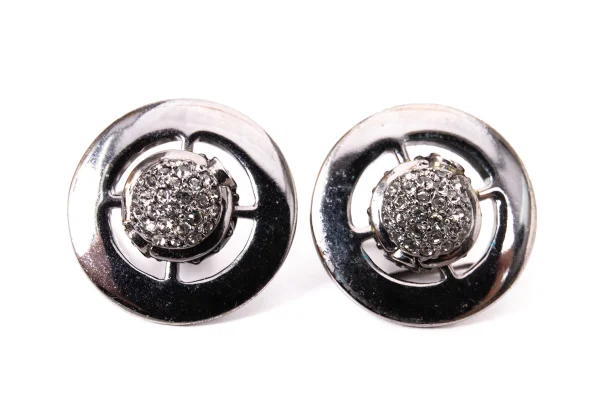 ヴィヴィアンウエストウッドVivienne Westwood オーブピアス 黒 (K-165038)