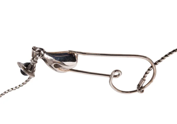 ヴィヴィアンウエストウッドVivienne Westwood セーフティピンモチーフネックレス シルバー K-165040_005