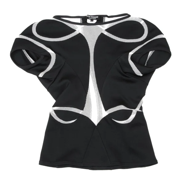 JUNYA WATANABE COMME des GARCONS Poly Mesh Switching Top K-165042_002