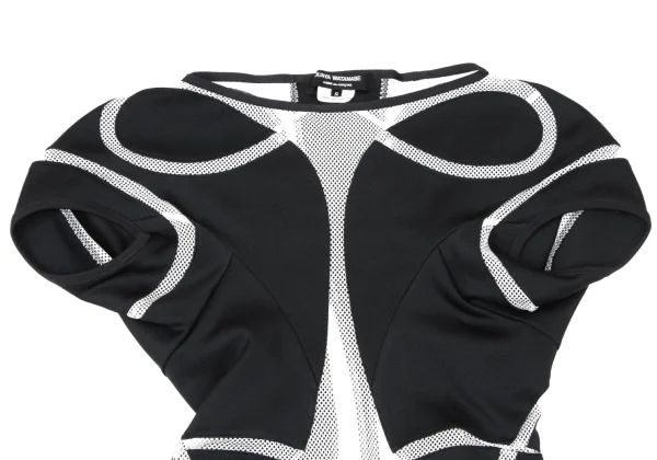 JUNYA WATANABE COMME des GARCONS Poly Mesh Switching Top K-165042_003