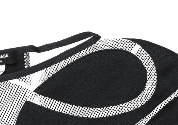 JUNYA WATANABE COMME des GARCONS Poly Mesh Switching Top K-165042_006