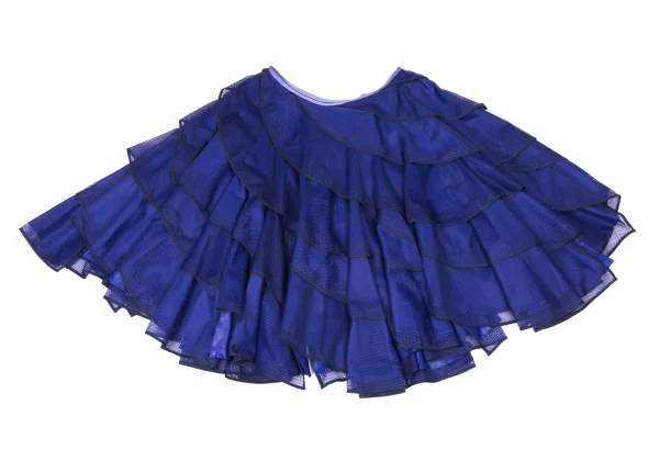 JUNYA WATANABE COMME des GARCONS Poly Mesh Tiered Skirt K-165044_002