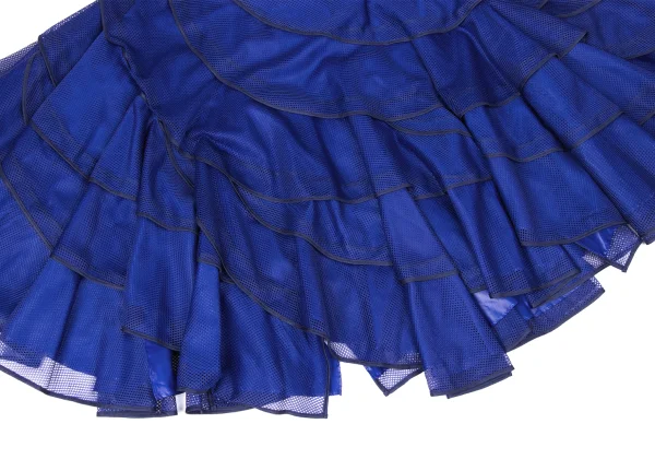 JUNYA WATANABE COMME des GARCONS Poly Mesh Tiered Skirt K-165044_006