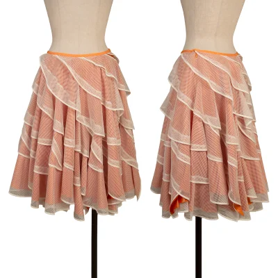 JUNYA WATANABE COMME des GARCONS Poly Mesh Tiered Skirt