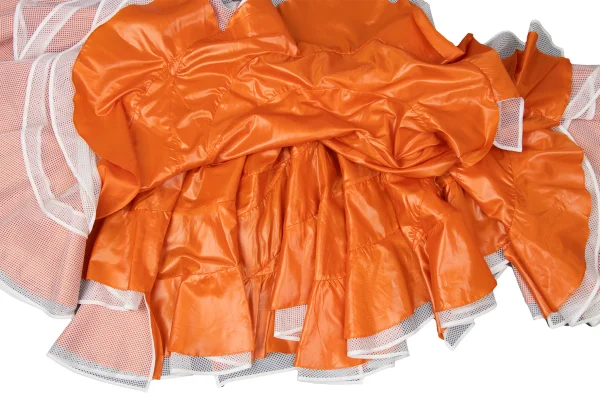 JUNYA WATANABE COMME des GARCONS Poly Mesh Tiered Skirt K-165045_008