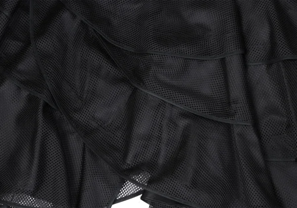 JUNYA WATANABE COMME des GARCONS Poly Mesh Tiered Skirt K-165047_007