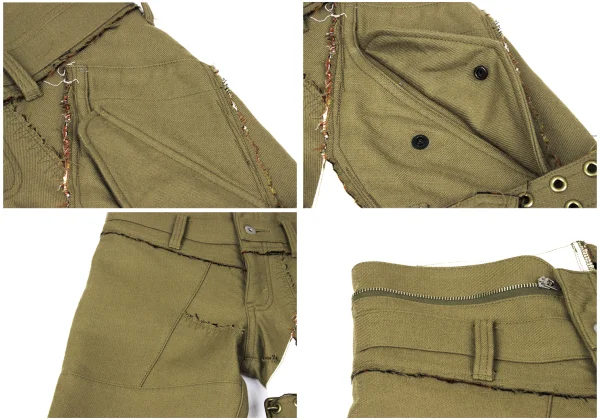 JUNYA WATANABE COMME des GARCONS Reconstruct Belt Design Military Pants K-165050_004
