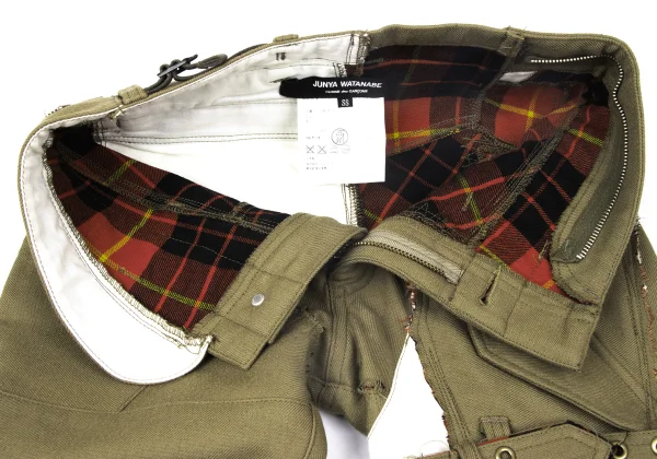 JUNYA WATANABE COMME des GARCONS Reconstruct Belt Design Military Pants K-165050_006