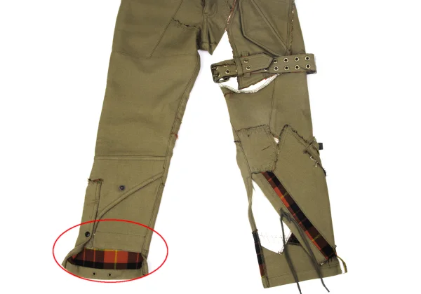 JUNYA WATANABE COMME des GARCONS Reconstruct Belt Design Military Pants K-165050_007