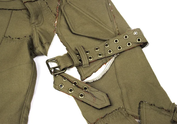 JUNYA WATANABE COMME des GARCONS Reconstruct Belt Design Military Pants K-165050_009