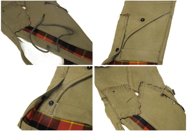 JUNYA WATANABE COMME des GARCONS Reconstruct Belt Design Military Pants K-165050_010