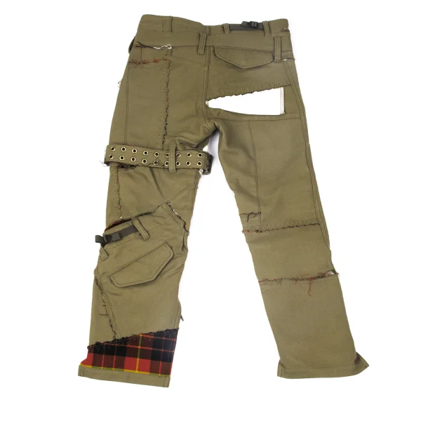 JUNYA WATANABE COMME des GARCONS Reconstruct Belt Design Military Pants K-165050_011
