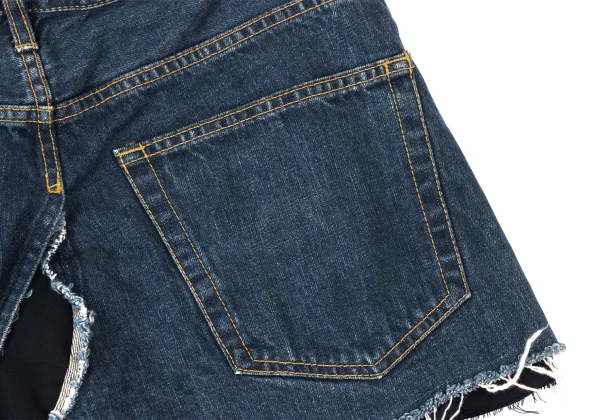 JUNYA WATANABE COMME des GARCONS Wool Reconstruct Denim Skirt K-165051_004