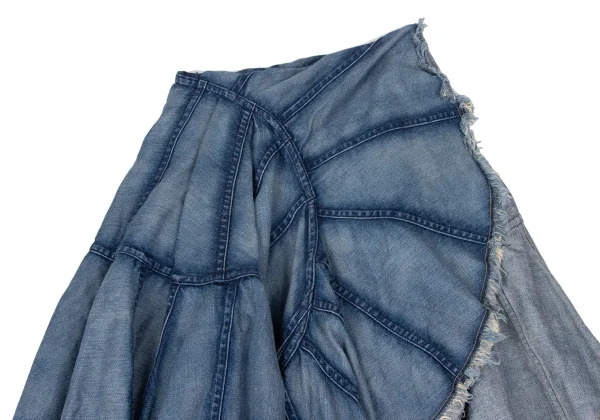 JUNYA WATANABE COMME des GARCONS Asymmetry Denim Skirt K-165053_003
