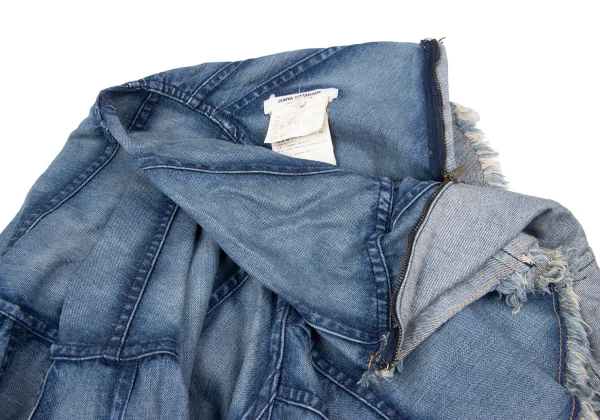 JUNYA WATANABE COMME des GARCONS Asymmetry Denim Skirt K-165053_005