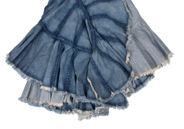 JUNYA WATANABE COMME des GARCONS Asymmetry Denim Skirt K-165053_006