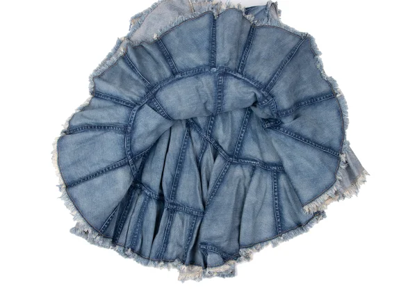 JUNYA WATANABE COMME des GARCONS Asymmetry Denim Skirt K-165053_007