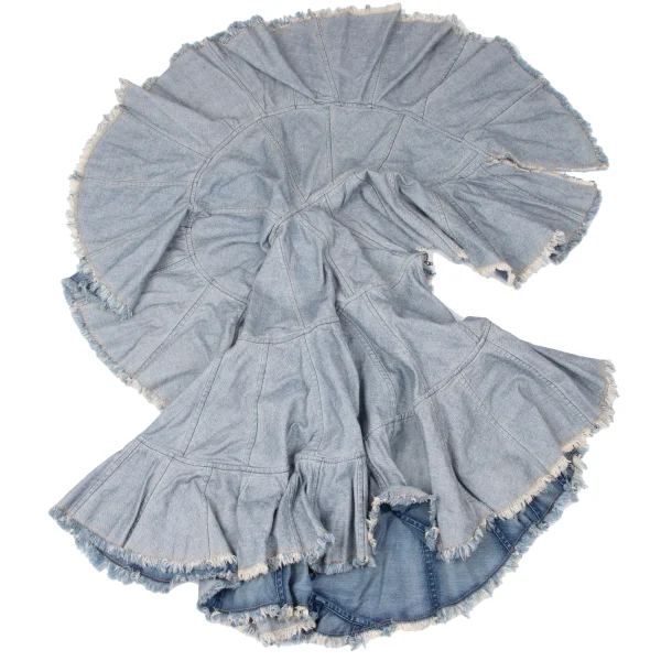 JUNYA WATANABE COMME des GARCONS Asymmetry Denim Skirt K-165053_008