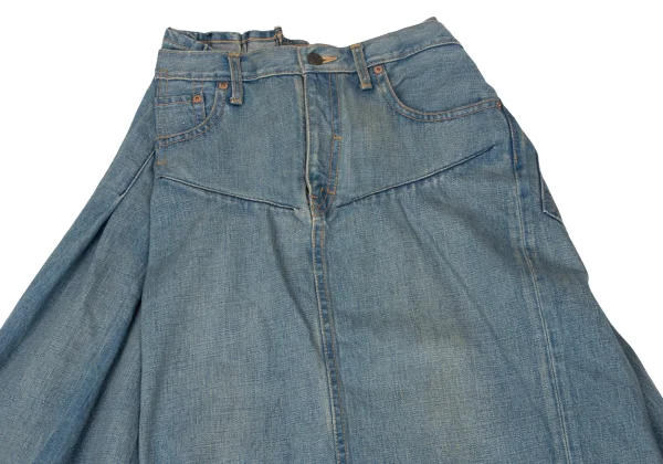 JUNYA WATANABE COMME des GARCONS Remake Denim Skirt K-165054_003