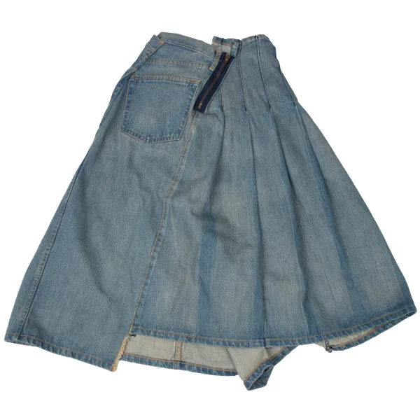 JUNYA WATANABE COMME des GARCONS Remake Denim Skirt K-165054_014