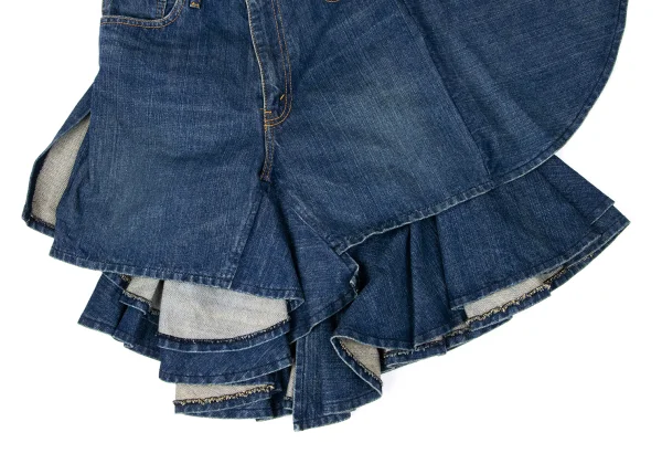 JUNYA WATANABE COMME des GARCONS Remake Frill Denim Skirt K-165055_008