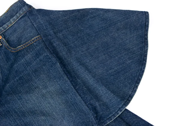JUNYA WATANABE COMME des GARCONS Remake Frill Denim Skirt K-165055_009
