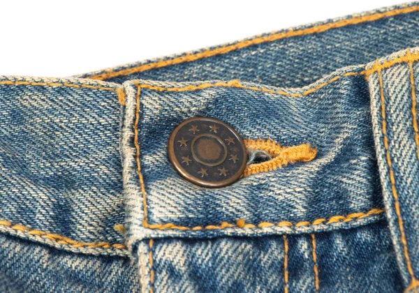 JUNYA WATANABE COMME des GARCONS Wool Tiered Remake Denim Skirt K-165056_013