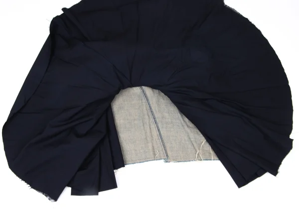 JUNYA WATANABE COMME des GARCONS Wool Tiered Remake Denim Skirt K-165056_017