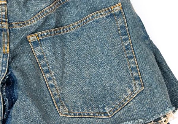 JUNYA WATANABE COMME des GARCONS Remake Frill Denim Skirt K-165057_005