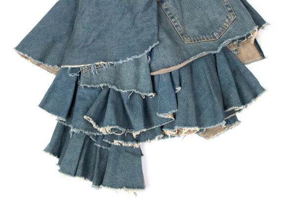 JUNYA WATANABE COMME des GARCONS Remake Frill Denim Skirt K-165057_006