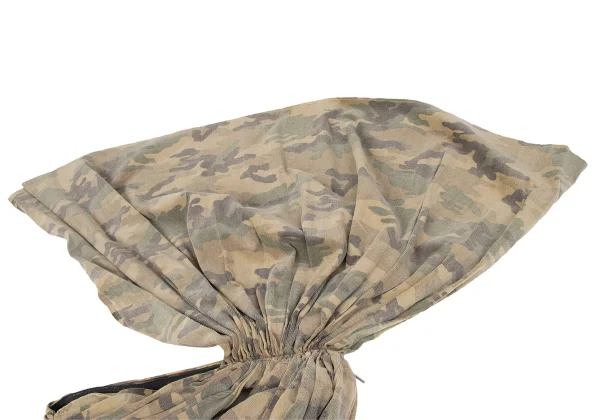 COMME des GARCONS Remake Gather Camouflage Skirt K-165059_005