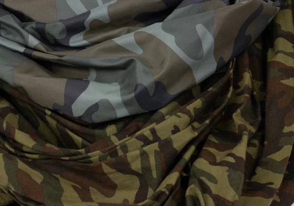 COMME des GARCONS Remake Gather Camouflage Skirt K-165059_009