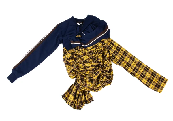 COMME des GARCONS Check Switching Remake Track Jacket K-165060_002