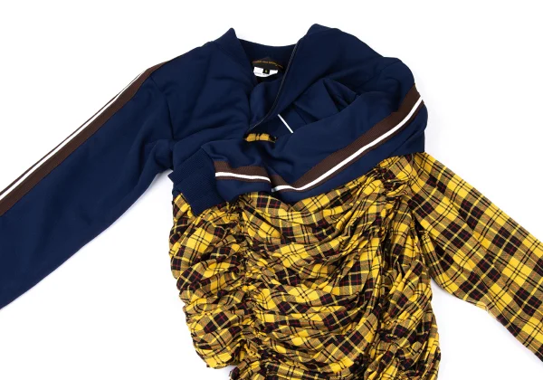 COMME des GARCONS Check Switching Remake Track Jacket K-165060_003