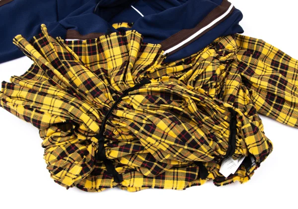 COMME des GARCONS Check Switching Remake Track Jacket K-165060_012