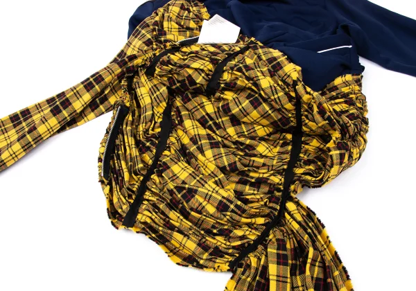 COMME des GARCONS Check Switching Remake Track Jacket K-165060_015