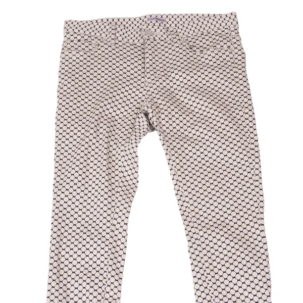 SueUNDERCOVER Rayon Cotton Pattern Printed Pants K-165061_002