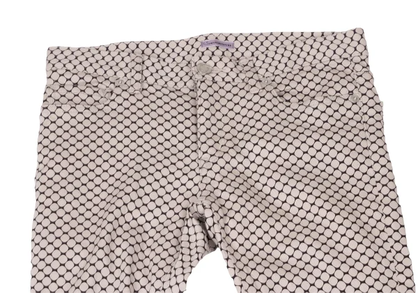 SueUNDERCOVER Rayon Cotton Pattern Printed Pants K-165061_003