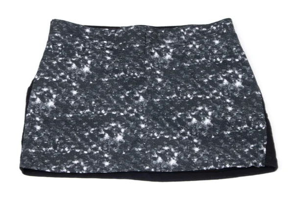 UNDERCOVER ISM Front Graphic Printed Mini Skirt K-165062_002