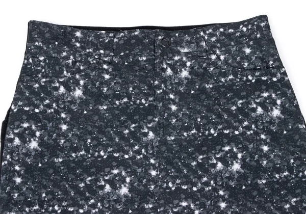 UNDERCOVER ISM Front Graphic Printed Mini Skirt K-165062_003