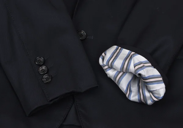 COMME des GARCONS HOMME Wool Gaba Stitch Jacket K-165065_007