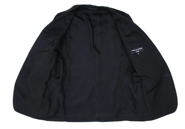 COMME des GARCONS HOMME Wool Gaba Stitch Jacket K-165065_011