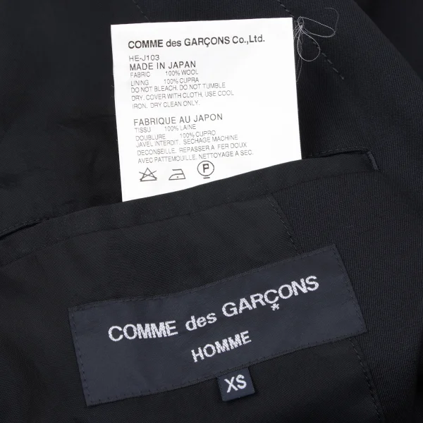 COMME des GARCONS HOMME Wool Gaba Stitch Jacket K-165065_015