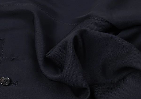 コムデギャルソン オムCOMME des GARCONS HOMME ウールギャバステッチデザインパンツ 紺S K-165066_013