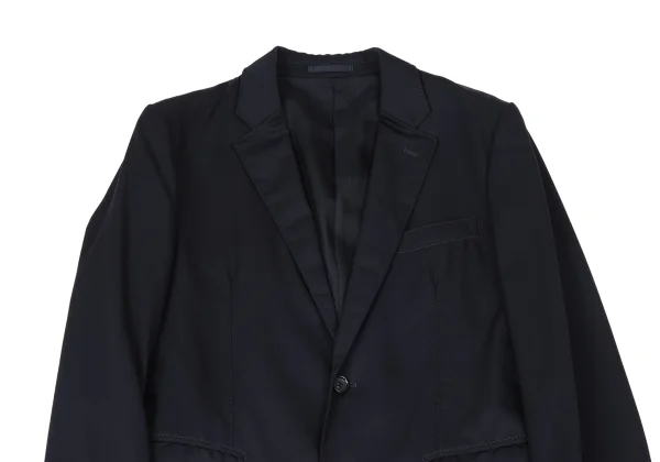 COMME des GARCONS HOMME Wool Gaba Stitch Jacket & Pants K-165067_003