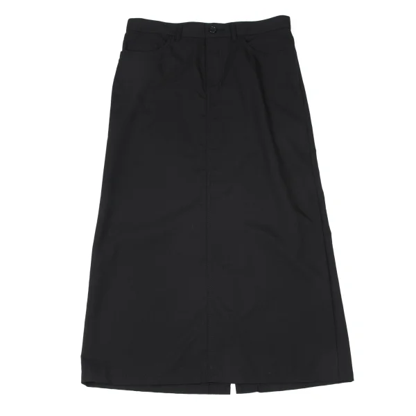 tricot COMME des GARCONS Wool Poly Slit Skirt K-165068_002