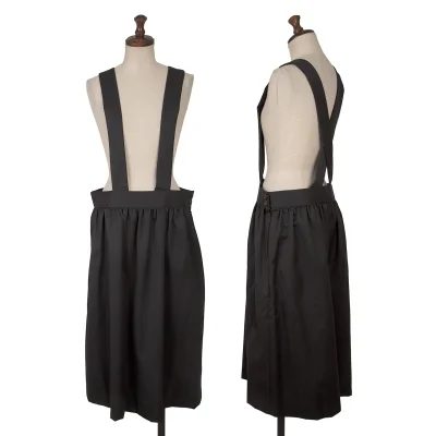 COMME des GARCONS GIRL Wool Gaba Strap Skirt