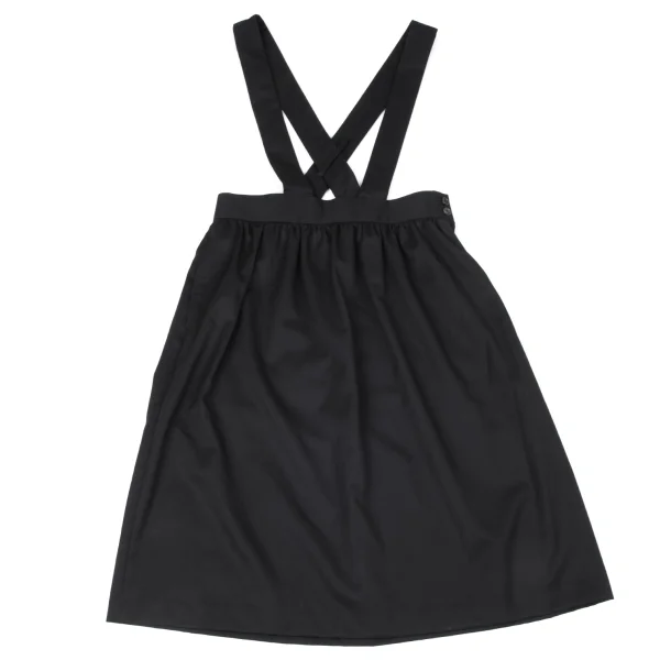COMME des GARCONS GIRL Wool Gaba Strap Skirt K-165069_002