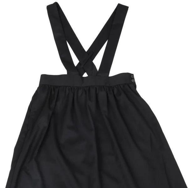 COMME des GARCONS GIRL Wool Gaba Strap Skirt K-165069_003