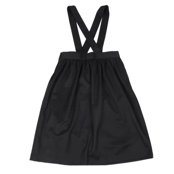 COMME des GARCONS GIRL Wool Gaba Strap Skirt K-165069_010